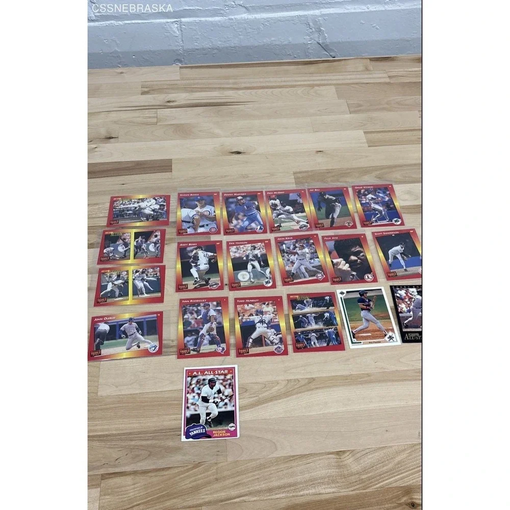 Vintage‎ 1992 Donruss Triple Play baseball trading cards